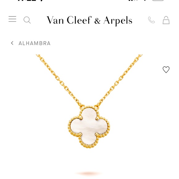 Van Cleef & Arpels Jewelry - Van Cleef & Arpel , vintage Alhambra pendant.